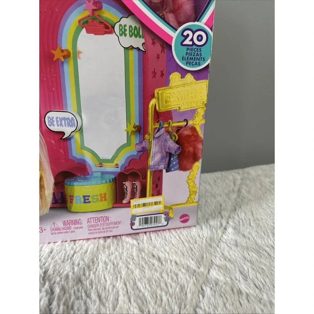Barbie‎ Extra Minis Playset Boutique with Clothes and Accessories